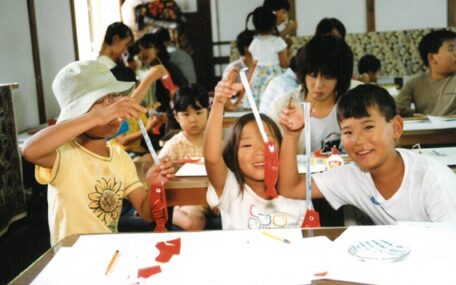 夏休みおもしろおもちゃ教室2000＊「江戸のからくり玩具作り」