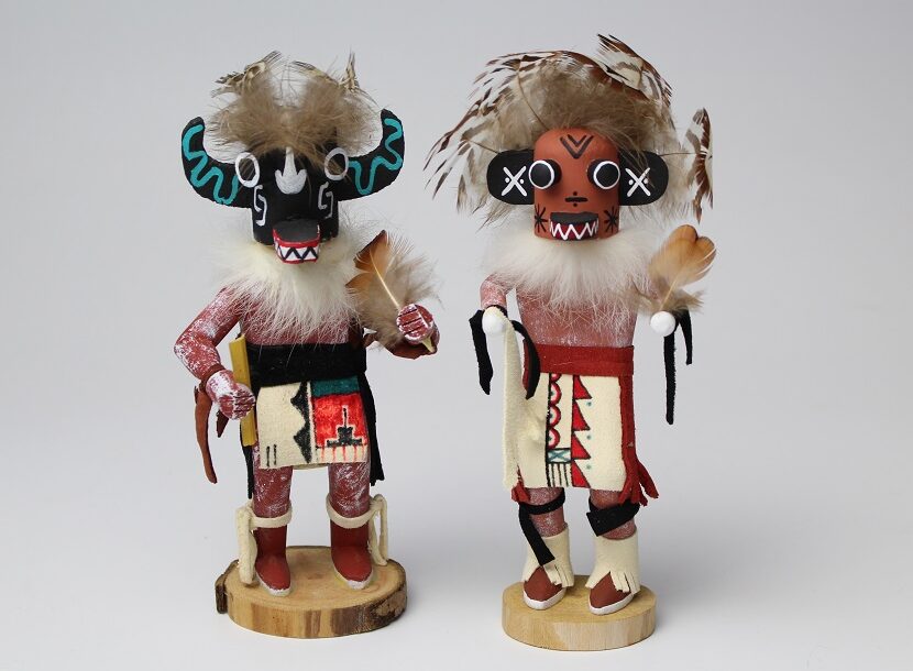 新品NEWアンティーク カチナドール オルグ カチーナ ナホバ族 ホピ族 人形 工芸品