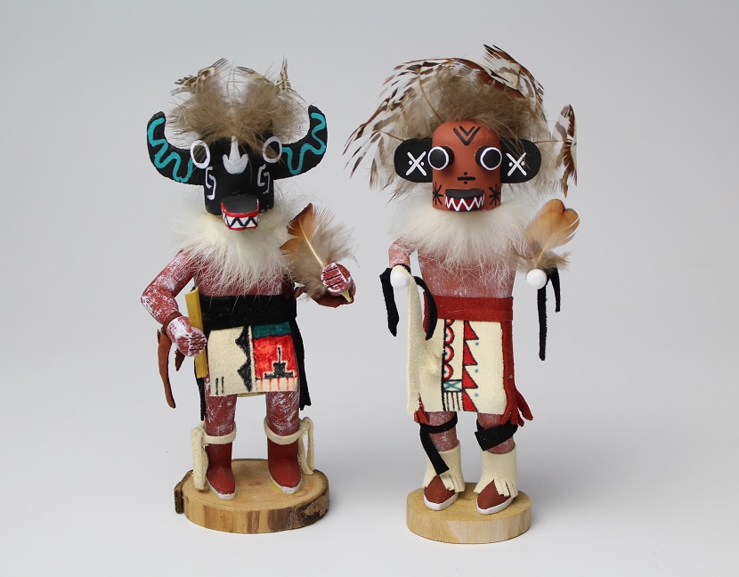 売品アンティーク カチナドール カチナ人形 オグル ネイティブアメリカン ホピ族 ナバホ族 工芸品 雑貨 木工、竹工芸