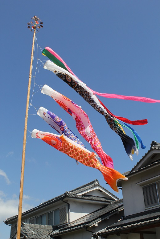 五月の空の鯉のぼり | 日本玩具博物館