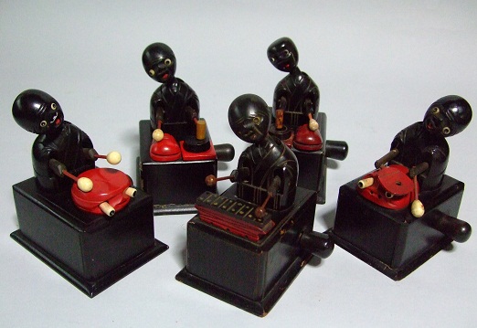 神戸人形　からくり人形　郷土玩具　古民芸　木琴弾き　民藝 神戸人形 木琴 | 民藝朋友