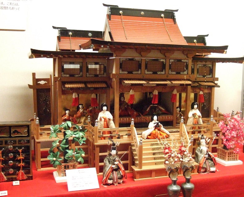 豪華!!　雛御殿　ひなまつり　昭和大正　時代物　アンティーク  昭和20年代～ 雛人形セット ひな祭りお道具 昭和レトロ アンティーク