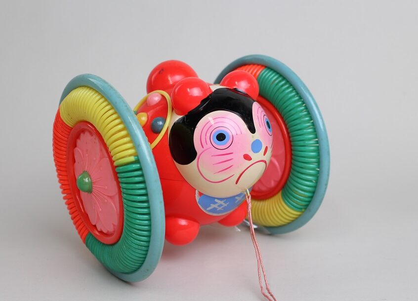 郷土玩具（兵庫県）　姫路張子【干支・守り犬】（大）　松尾　隆　作 姫路張子・射楯兵主神社 三つ山 ｜ 兵庫県・三代目 松尾好夫 ｜ 民芸