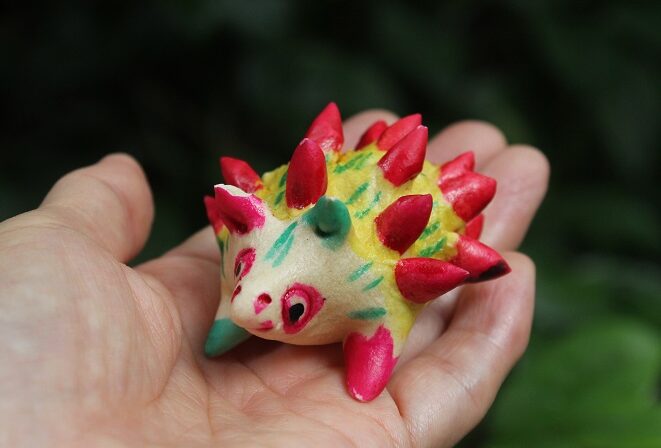 麺花 中国民衆玩具の世界展 より 日本玩具博物館