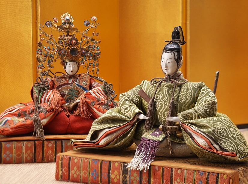 古雛　時代雛　古今雛　雛人形　内裏雛　親王飾り　戦前　日本人形　レトロ　ヴィンテージ ひな人形の変遷 | 雛人形（ひな人形）、五月人形、羽子板、破魔弓は