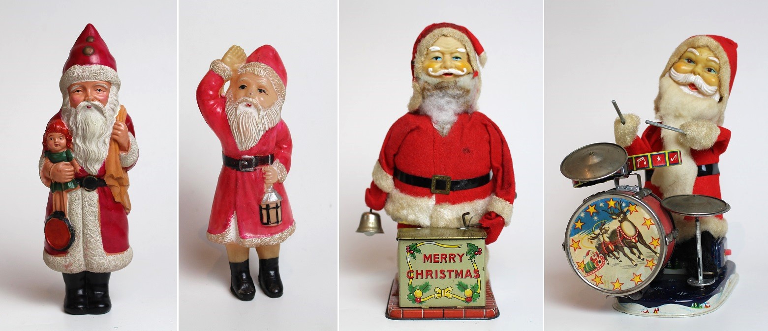 限定品即納[珍品]戦前 セルロイド サンタクロース 1930年代 当時物 日本製 サンタ クリスマス 人形 フィギュア 雑貨 その他