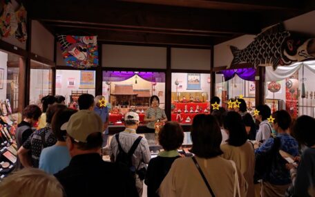 日本の節句飾り･子どもの晴れ着展 ギャラリートーク