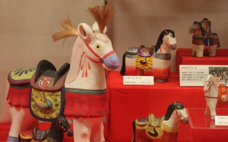 「馬の郷土玩具」の画像