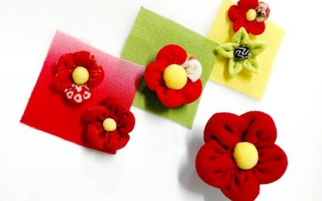 ＊「ちりめん細工･ミニフェスティバル」の画像